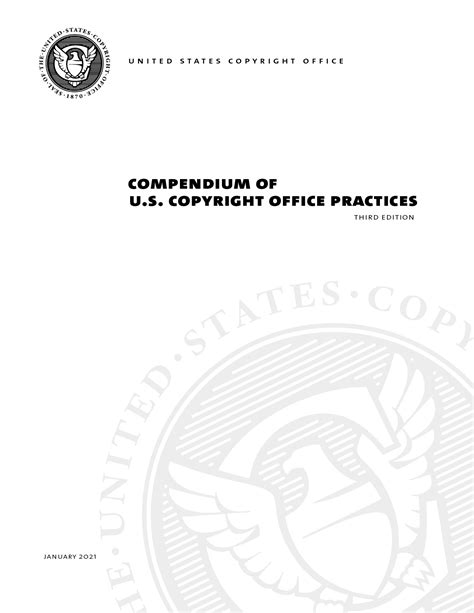 Compendium of U.S. Copyright Office Practices.